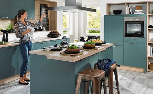 Moebel Krug Kueche Mint modern
